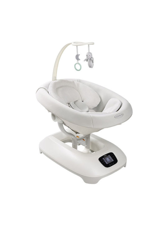 Graco Ηλεκτρικό Relax Μωρού Κούνια Λευκό για Παιδί έως 9kg