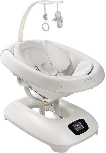 Graco Ηλεκτρικό Relax Μωρού Κούνια Λευκό για Παιδί έως 9kg