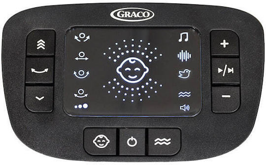 Graco Ηλεκτρικό Relax Μωρού Κούνια Λευκό για Παιδί έως 9kg