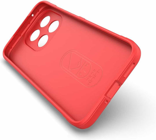 Techsuit Magic Umschlag Rückseite Silikon Rot (Xiaomi 15T)