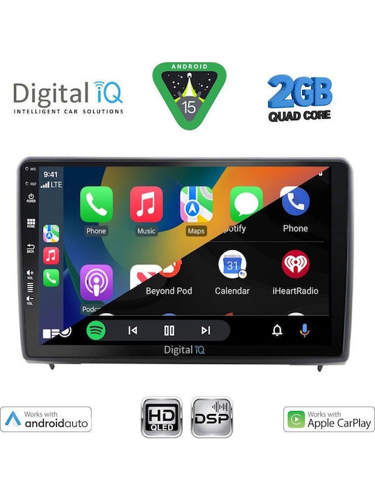 Digital IQ Car Audio System for Ford EcoSport 2018-2022 (Bluetooth/USB/WiFi/GPS/Apple-Carplay/Android-Auto) with Touch Screen 10"