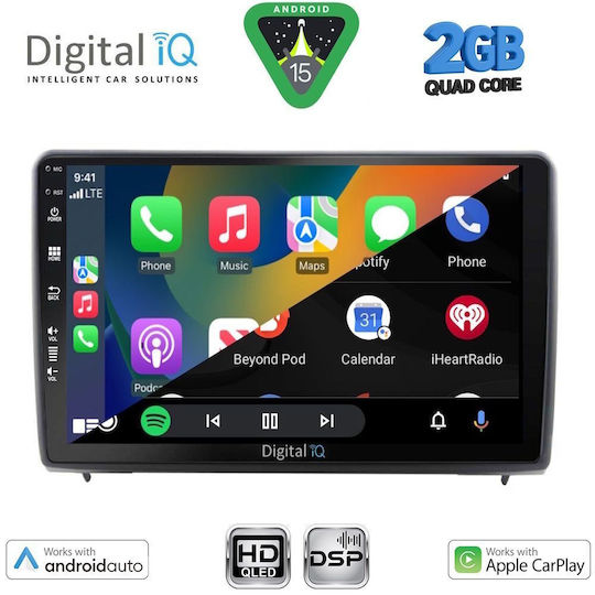 Digital IQ Ηχοσύστημα Αυτοκινήτου για Ford EcoSport 2018-2022 (Bluetooth/USB/WiFi/GPS/Apple-Carplay/Android-Auto) με Οθόνη Αφής 10"