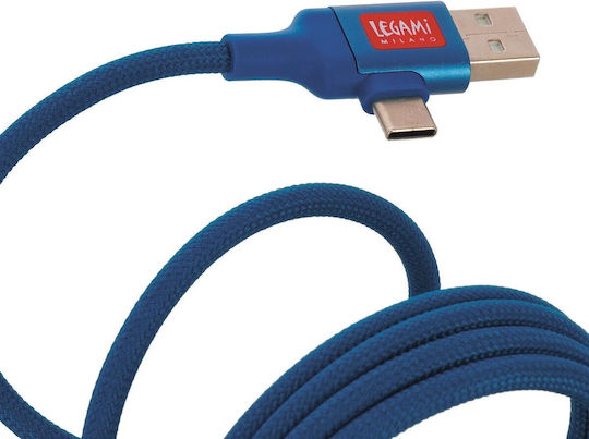 Magnetic Multi Port Charging Cable Legami Magnetic 4-in-1 Petrol Mcc0001