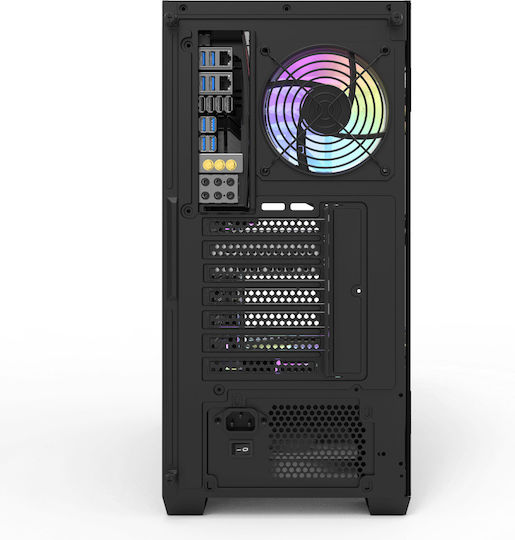 U-Case Enforce RGB Gaming Desktop PC (Ryzen 9-9900X/32GB DDR5/1TB SSD/Radeon RX 9070/W11 Home)