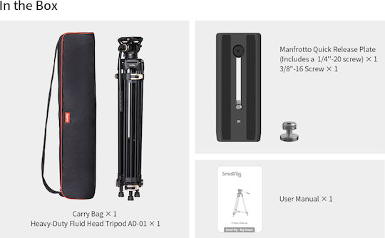Cap de trepied video 360° cu fluid, capacitate mare de încărcare, trepied 3751b