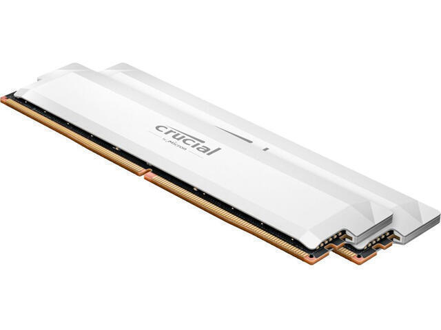 Crucial Pro OC 32GB DDR5 RAM cu 2 module (2x16GB) și Viteză 6400