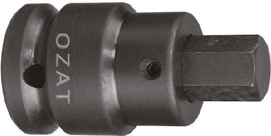 Impact Socket External Hex Profile 1.1/2'' 2 Pieces Size 55