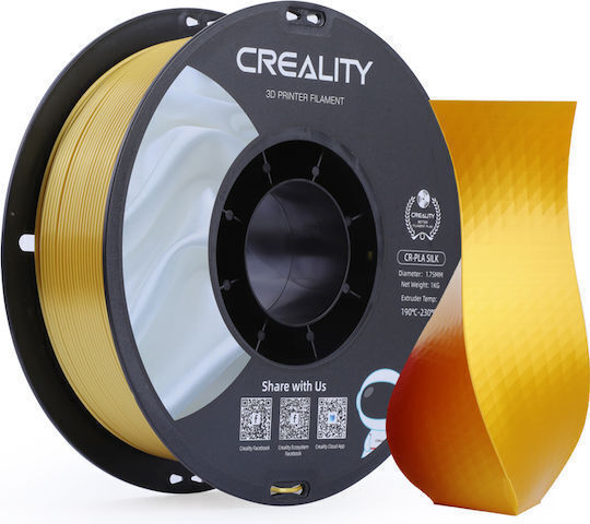 Creality3D PLA 3D Drucker Filament 1,75mm Gelb/Blau 1kg 1 Stück (Spule)