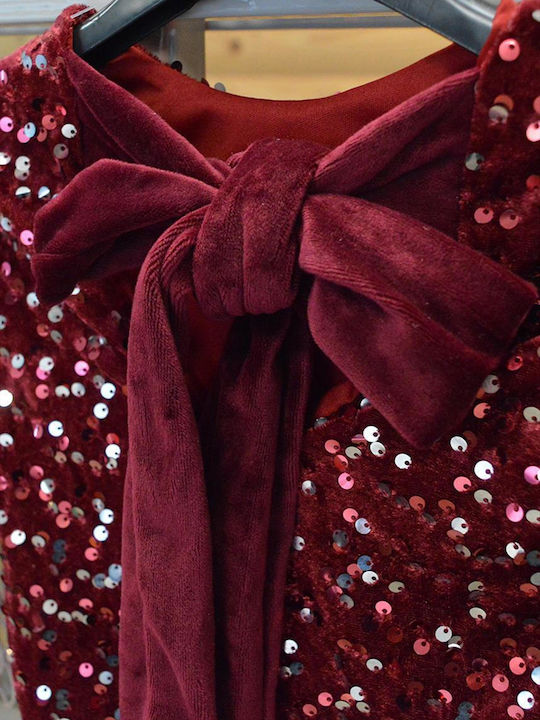 Kinderkleid Bordeaux