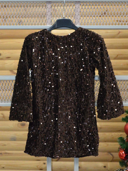 Kinderkleid Brown
