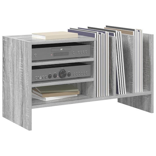 vidaXL Hi-Fi Furniture Gray 35x78.5x45cm
