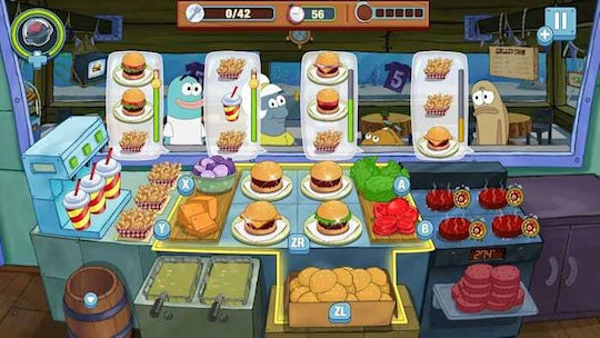 SpongeBob: Krusty Cook-Off Extra Krusty Edition (Code In A Box) Switch Game
