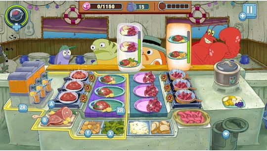 SpongeBob: Krusty Cook-Off Extra Krusty Edition (Code In A Box) Switch Game