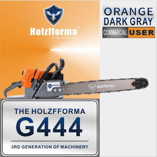 Holzfforma G444 71cc Drujbă Fără Lamă Lanț Portocalie