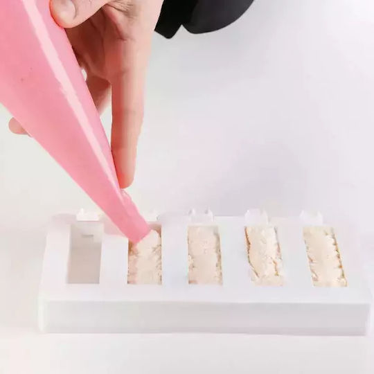 Silikomart Formă de Patiserie Înghețată / Ice Lolly din Silicon 2buc
