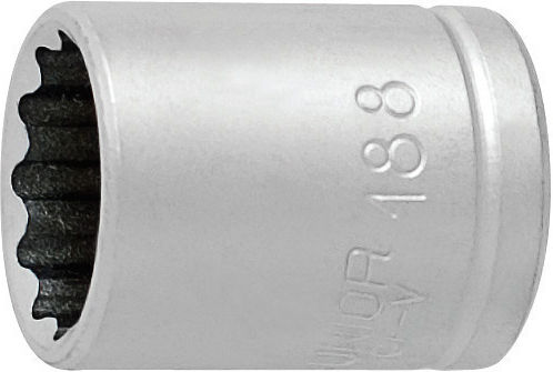188/2 12 Bucăți 1/4'' 4mm Cap Cheie Priză