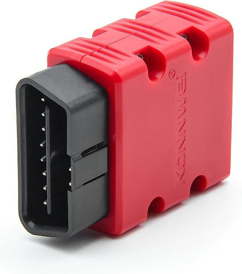 Instrument de Diagnosticare Auto Konnwei Kw902 Mini Elm327 Bluetooth 5.0 Obd2 Compatibil Android Windows Pc Roșu