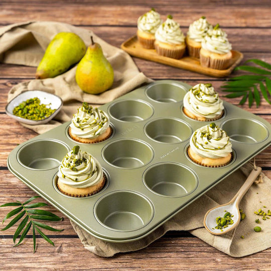 Zenker Φόρμα Ζαχαροπλαστικής για Cupcakes/Muffins 12τμχ