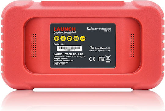 Launch X431 Crp129e V2.0 Auto Diagnostic Tester Obd2 Code Reader Supports 10 Test Modes 4.3-inch Color Screen