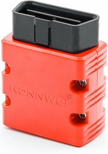 Auto Diagnosewerkzeug Konnwei Kw902 Mini ELM 327 Bluetooth 5.0 OBD 2 Kompatibel Android Windows PC Orange