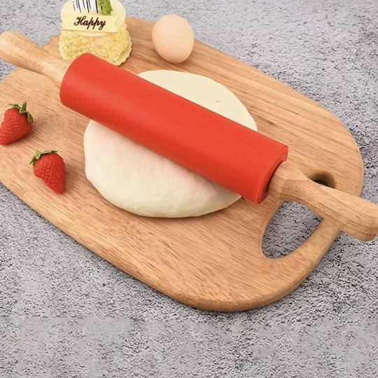 Holz Nudelholz 43cm 1pcs