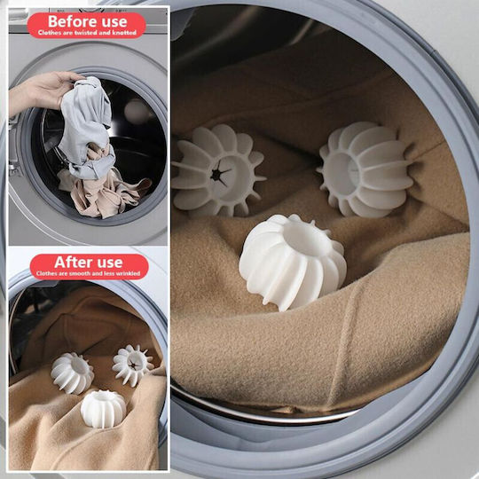 Set 4 Reusable Magicball Washing Machine Prevents Tangling Quick Drying Clothes 4.5 X 3 Cm
