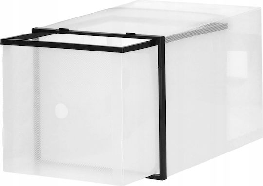 Casetă pentru Pantofi în Culoare Negru 28x20x20cm 10buc