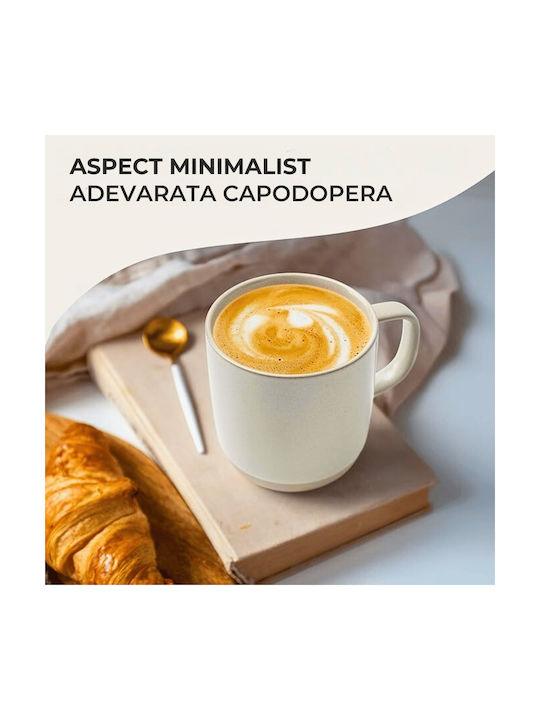 Miamio Cană Ceramică Bej 500ml 4buc
