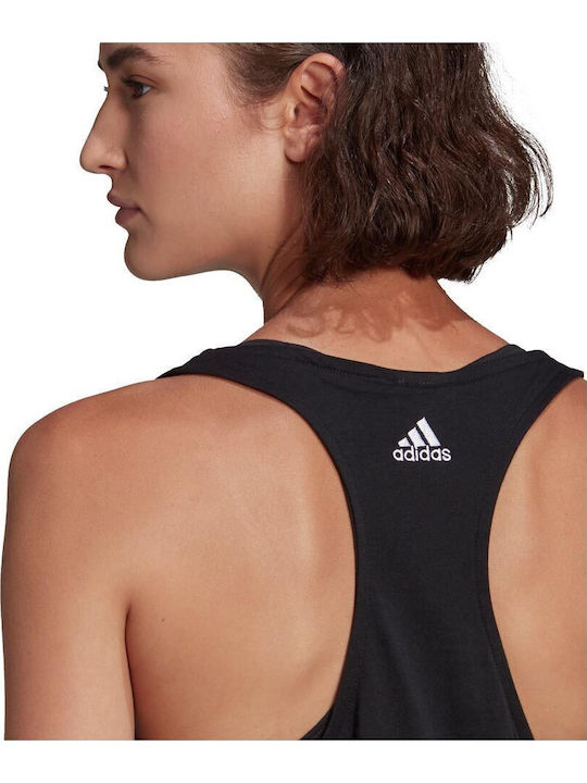 Essentials Women's Blouse Cotton Sleeveless Black