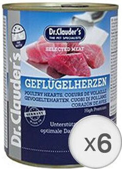 Dr.Clauders Wet Food Dogs in Cans 6x400gr