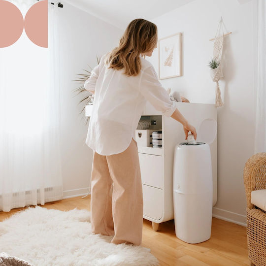AngelCare XL Diaper Disposal Bin White