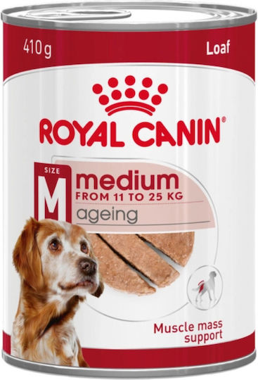 Royal Canin Medium Υγρή Τροφή για Ηλικιωμένους Σκύλους Διαίτης 12x410gr