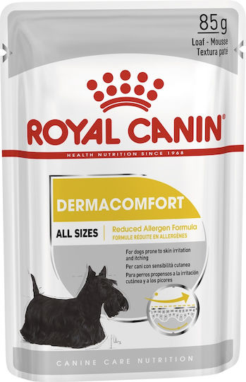 Royal Canin Dermacomfort Υγρή Τροφή Σκύλων 12x85gr
