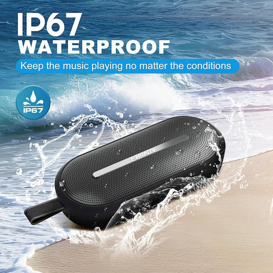 J-Brauv Flex Waterproof Bluetooth Speaker 40W Black