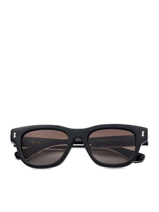 De Sunglasses Γυαλιά Ηλίου Μαύρα με Κοκκάλινο Σκελετό De Sunglasses Γυαλιά Ηλίου Μαύρα με Κοκκάλινο Σκελετό
