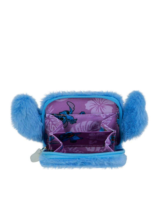 Karactermania Stitch Kinder Geldbörse Blau