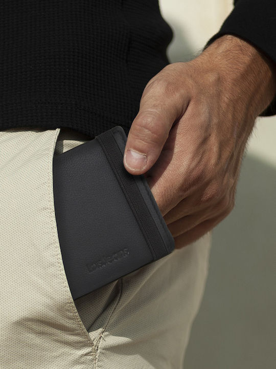 Δερμάτινο Ανδρικό Πορτοφόλι με RFID Μαύρο