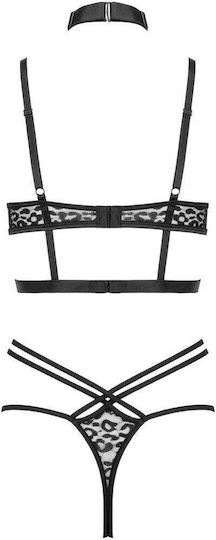 Σετ Εσωρούχων Kotek 2-pcs Set Μαύρο Tp106-2