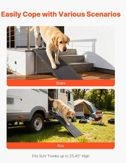 Vevor Car Steps for Dog Black