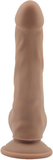 Chisa Novelties Glass Dildo With Suction Cup Brown 22cm