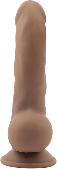 Chisa Novelties Glass Dildo With Suction Cup Brown 22cm