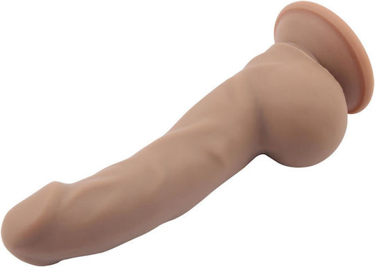 Chisa Novelties Glass Dildo With Suction Cup Brown 22cm