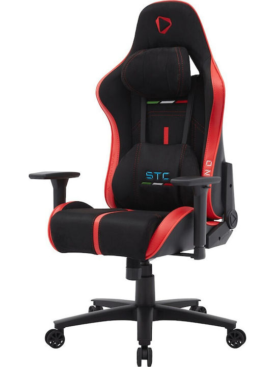 Onex STC-A-L-BR Καρέκλα Gaming Δερματίνης με Ρυθμιζόμενα Μπράτσα Μαύρη