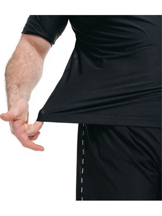 RDX Herren Kurzärmlig T-Shirt RDX-ST-M1-BK für Boxen Schwarz