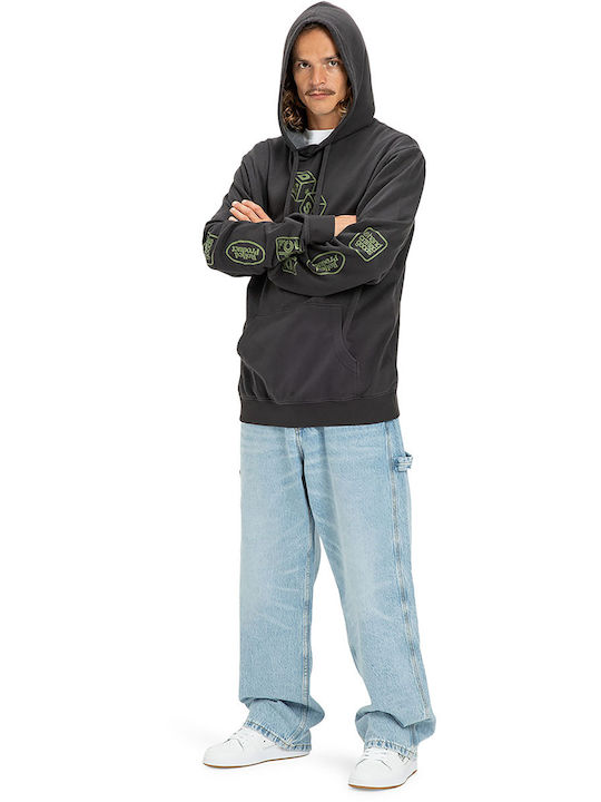 Hi Rolling Sweatshirt mit Kapuze Schwarz