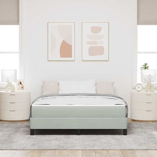 Υπόστρωμα Υπέρδιπλο με Στρώμα 160x210cm Γκρι Υπόστρωμα Υπέρδιπλο με Στρώμα 160x210cm Γκρι