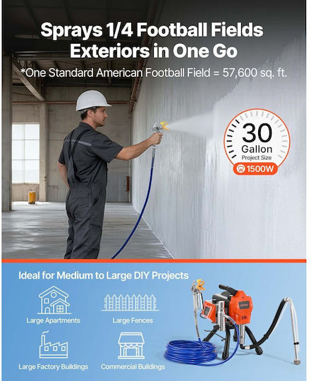 Vevor Airless Air Spray Paint Gun