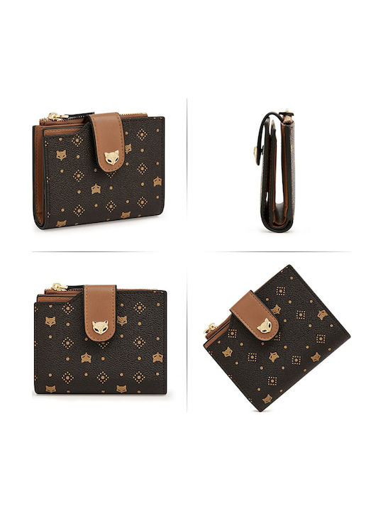 Small Women's Wallet Classic Dark Brown