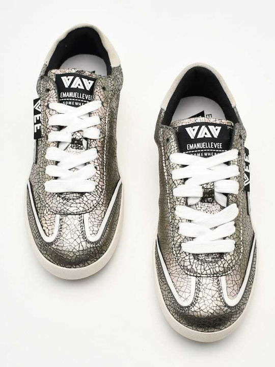 Sneakers Silver Metallic