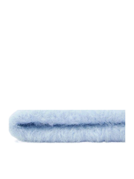 Peace Polly Beanie Γυναικείος Fleece Σκούφος Πλεκτός σε Γαλάζιο χρώμα